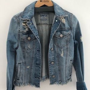 Bethany Mota jean jacket